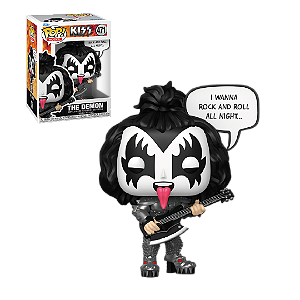 Funko Pop Rocks Kiss The Demon 471