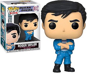 Funko Pop Duran Duran Roger Taylor 128 - Caixa Danificada
