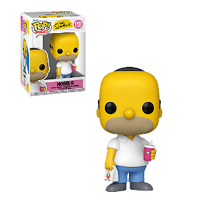Funko Pop Simpsons Homer 1737 - Caixa Danificada