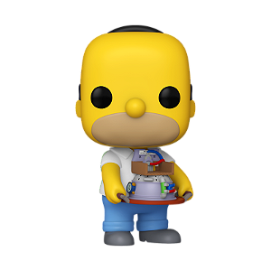 Funko Pop The Simpsons Homer with Reactor  1630 - Limited Edition London