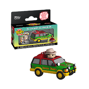 Bitty Pop Rides Jurassic Park Dr Alan Grant E Jurassic Suv
