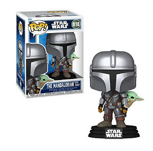 Funko Pop Star Wars The Mandalorian with Grogu 818