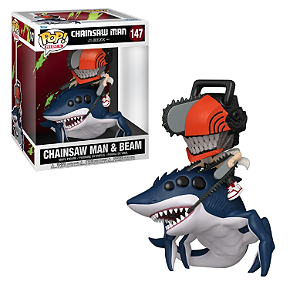 Funko Pop  Ride Deluxe Chainsaw Man Chainsaw Man E Beam 147
