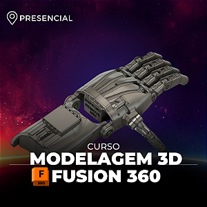 Curso - Modelagem 3D no Fusion 360 - Presencial