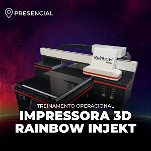 Treinamento operacional - Impressora UV - Rainbow Inkjet - Presencial