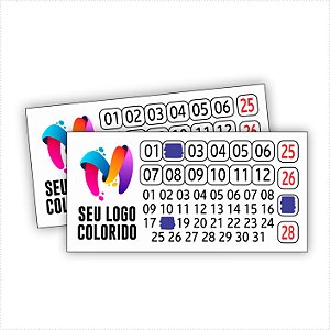Lacre Casca De Ovo Destrutível Selo De Garantia 1x2cm Personalizado
