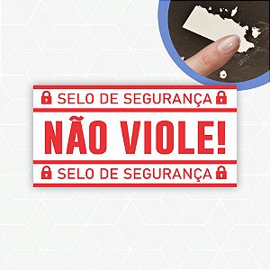1.000 unidades de Lacre De Garantia E Segurança Casca de Ovo Destrutível 1x2cm - Sem Personalização