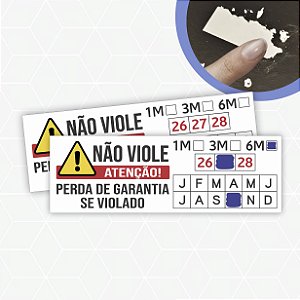 Lacre Casca de Ovo 1x3cm / Modelo Padrão 04