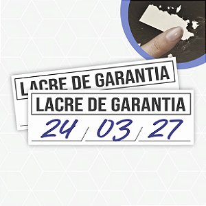 Lacre Casca de Ovo 1x3cm / Modelo Padrão 05