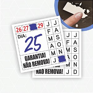 Lacre Casca de Ovo - 1x1cm / Modelo Padrão 04