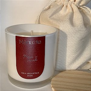 Vela Aromática Maça com Canela 200g Mariazita