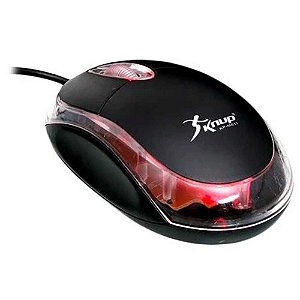Mouse Óptico USB 2.0 3 Botões 1200 Dpi Knup - KP-M611 1002