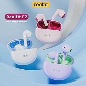 Fones de ouvido Realfit F2  Bluetooth sem fio