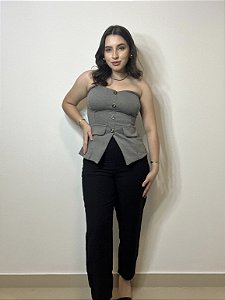 Calça Alfaiataria Cenoura