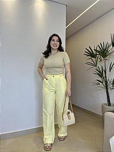 Pantalona em Linho Colors