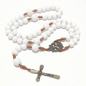 Terço Divino Espírito Santo / Contas Leitosas