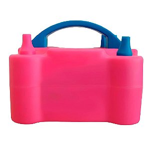 Inflador de Balões Electric Balloon Pump 600W de Potência- Rosa - 12 unidades - Rizzo Import