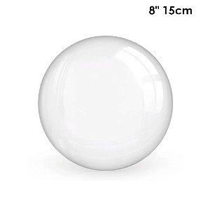 Balão Bubble Transparente - 8" 15cm - 20.000 unidades (Caixa = 400 pacotes) - Bobo Balloon - Rizzo Import