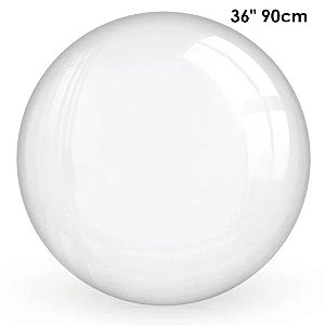 Balão Bubble Transparente - 36" 90cm - 750 unidades (Caixa = 15 pacotes) - Bobo Balloon - Rizzo Import