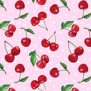 TECIDO CREPINO CEREJA PARA ROUPA, ARTESANATO E DECORAÇÃO