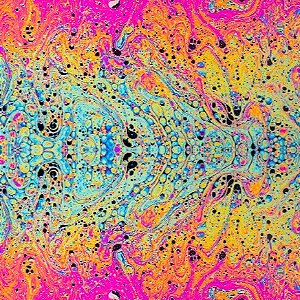 TECIDO TULE MARMORIZADO COLORIDO VIBRANTE CORES PARA CONFECÇÃO DE VESTIDOS, SAIAS, BLUSAS, ETC