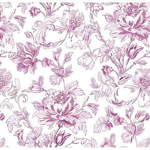 TECIDO TULE FLORAL VINTAGE ROMÂNTICO FUNDO BRANCO PARA CONFECÇÃO DE VESTIDOS, SAIAS, BLUSAS, ETC.