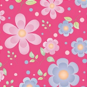 TECIDO CREPINHO FLORZINHAS DE PRIMAVERA PARA CONFECÇÃO DE VESTIDOS, SAIAS, BLUSAS, ETC