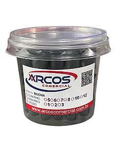 Pote de buchas 12 com ou sem anel