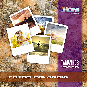 Fotos Polaroids 7x9cm 8 unidades