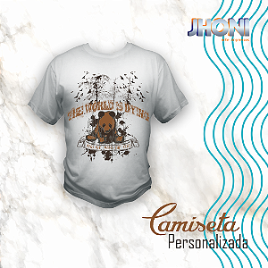 Camiseta Infantil Básica Personalizada