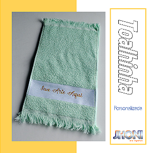 Toalhinha 23x36cm Personalizada
