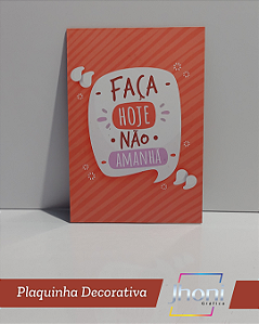 Plaquinha Decorativa 20x28cm Mod.03