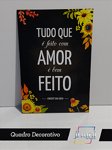 Quadro Decorativo 20x28cm Sem Moldura Mod.03