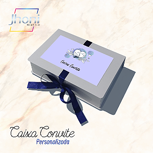 Caixa Convite 18x12x4cm Personalizada