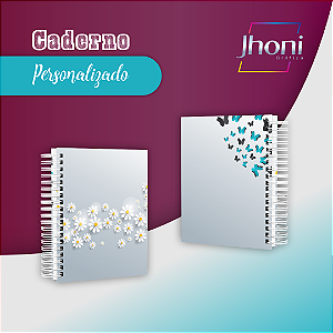 Caderno 15x21cm 96 Folhas Personalizado