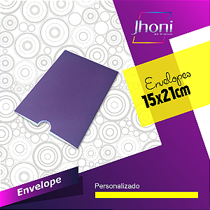 Envelope Luva 15x21cm Personalizado