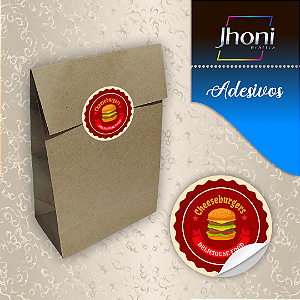 Adesivo Redondo Personalizado