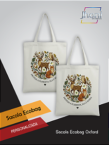 Sacola Ecobag Oxford 30x40cm Personalizada