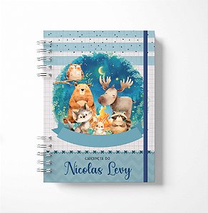 Caderneta de  Saúde Anoitecer na Floresta/ Personalizado