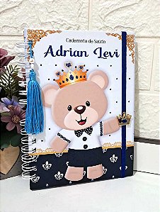 Caderneta de Saúde Ursinho Realeza / Personalizado