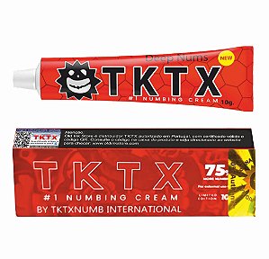 Pomada Anestésica TKTX Vermelha 75%