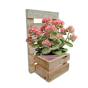 Treliça de Pallet Com Cachepot 60x40 CM
