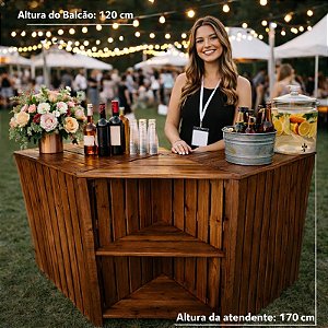 Locação de Balcão de Pallet Modular – Ideal para Eventos e Feiras