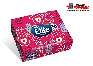 Lenço de Papel Softy's Elite com 50 Unidades