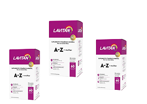 Suplemento Vitamínico Lavitan A-Z Mulher 60 Comprimidos