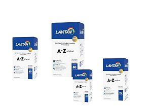 Suplemento Vitamínico Lavitan A-Z Original 60 Comprimidos