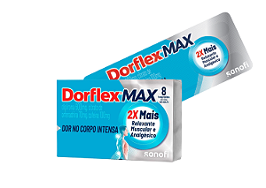 Dorflex Max Caixa 08 Comprimidos