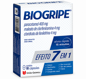 Biogripe 10 Cápsulas – Gripe e Resfriado