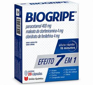 Biogripe 20 Cápsulas – Gripe e Resfriado