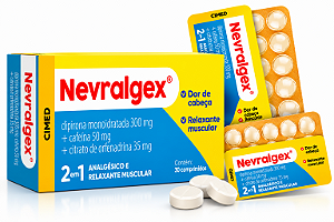 Nevralgex 30 Comprimidos – Caixa Original